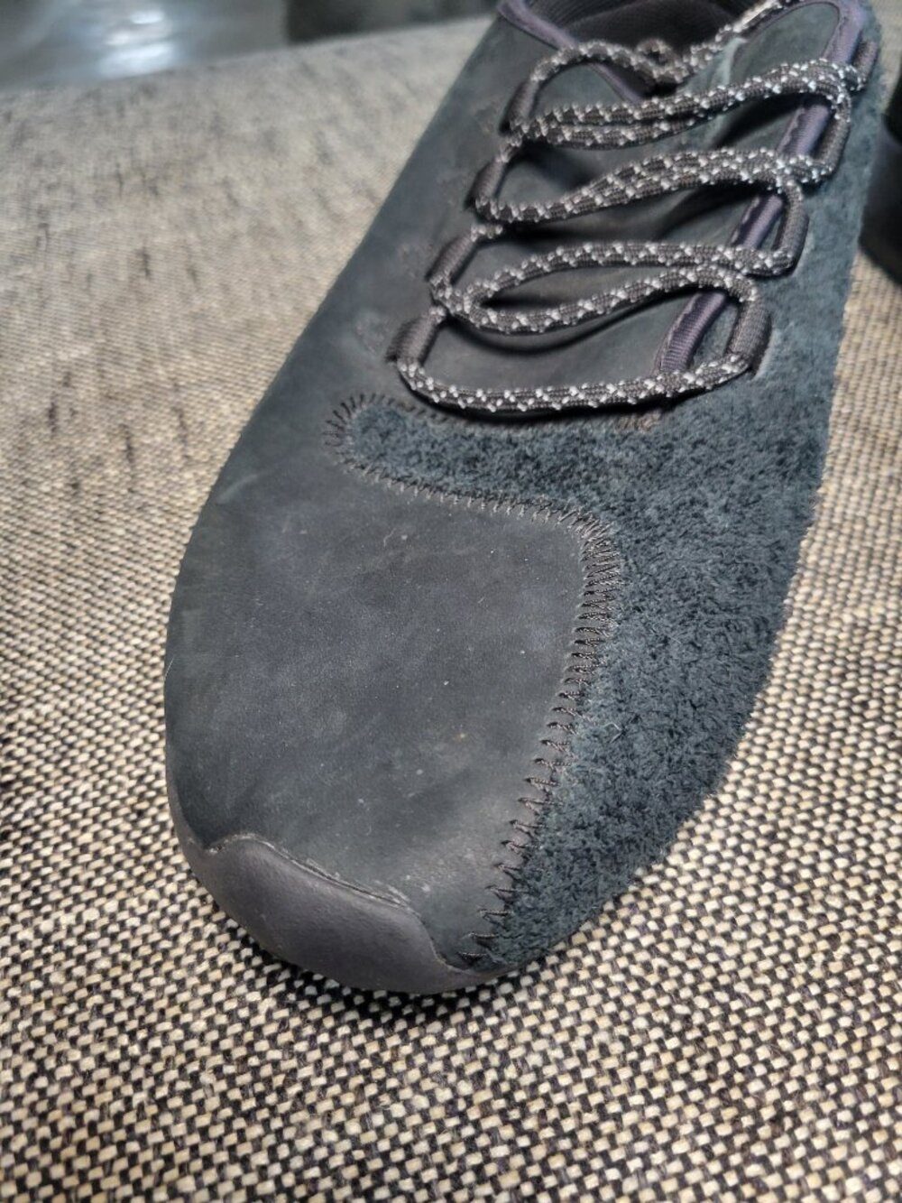 Adidas Tubular Shadow Black Suede Sneakers Men's 12.5 - Picture 6 of 16